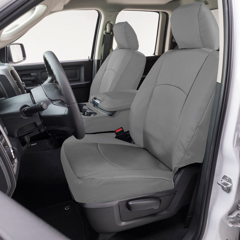Covercraft 20-24 Toyota Highlander Endura PrecisionFit Custom Front Row Seat Covers - Silver/Silver