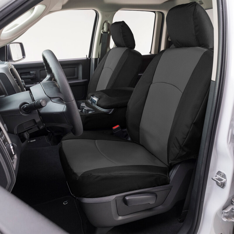 Covercraft 21-24 Chevrolet Tahoe/Suburban/ Endura PrecisionFitSecond Row Seat Covers - Charcoal/Blk