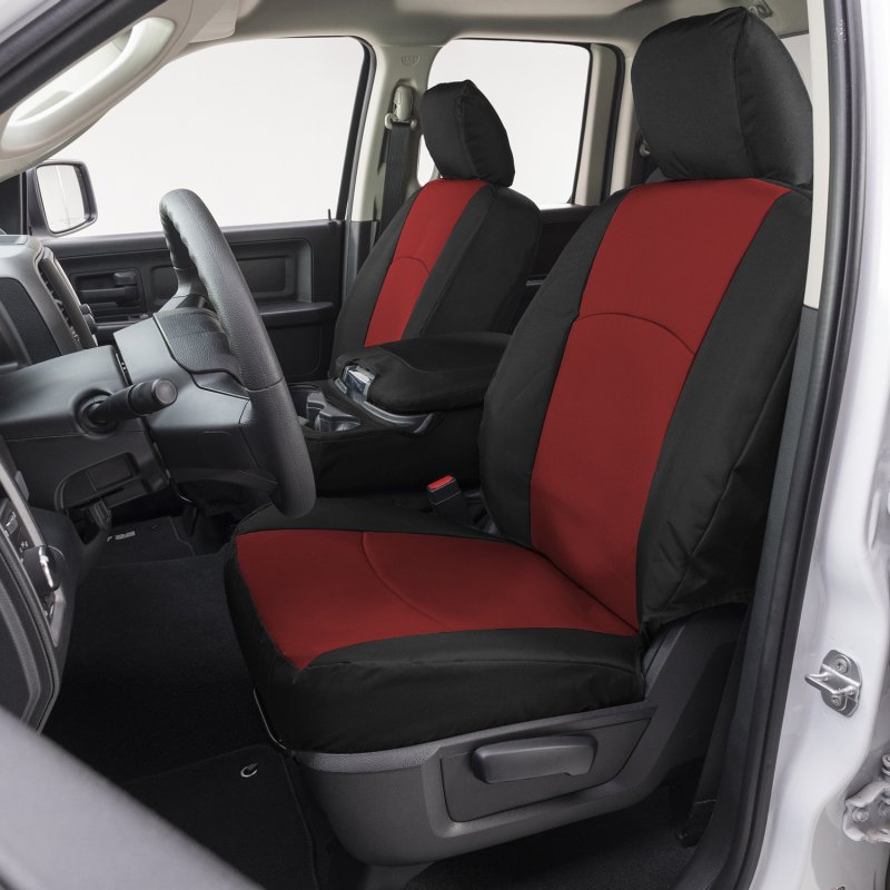 Covercraft 11-24 Dodge Durango Endura PrecisionFit Custom Third Row Seat Covers - Red/Black