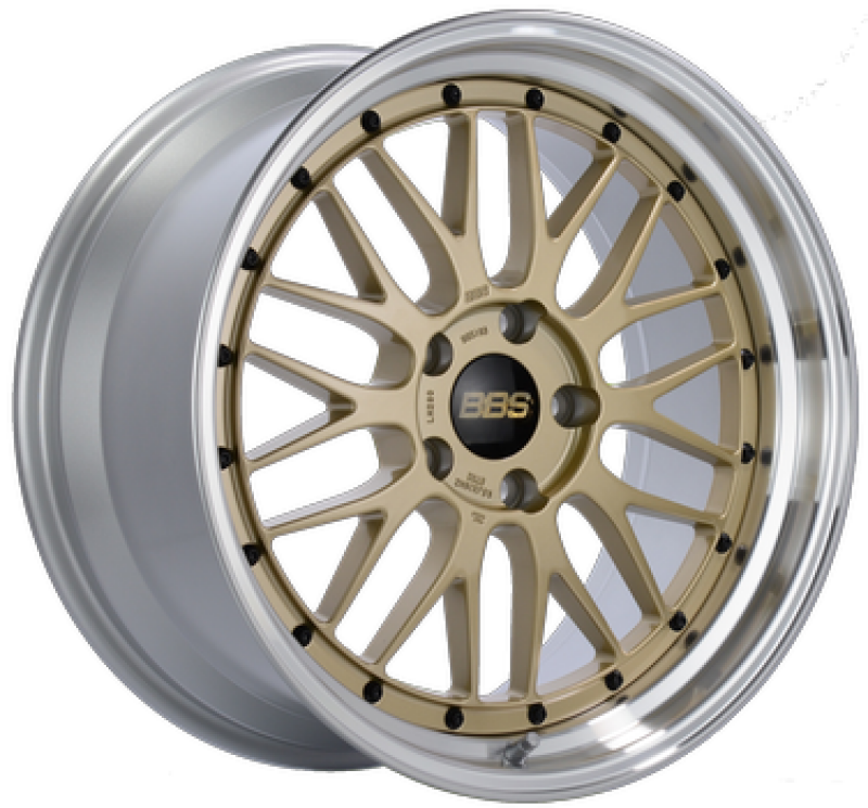 BBS LM 18x10.5 5x108 ET35 CB65 Gold Wheel