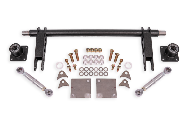 BMR 79-04 Ford Mustang 1.375in Rear Weld-on Anti-roll Bar Kit Hollow - Black Hammertone