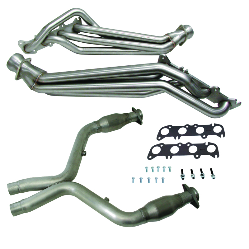 BBK 11-14 Ford Mustang GT 1-7/8in Full-Length Headers w/High Flow Cats - 304 Stainless Steel