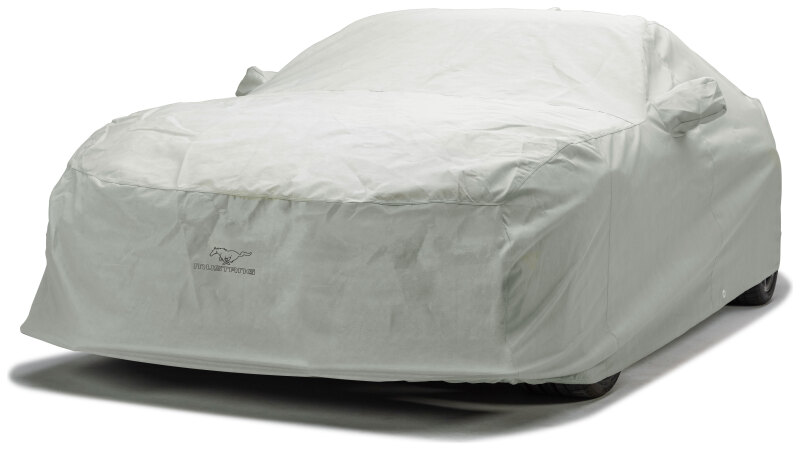 Covercraft 64-68 Ford Mustang Hrdtp Custom 3-Layer Moderate Climate Cover w/ Blk Mustang Pony Logo