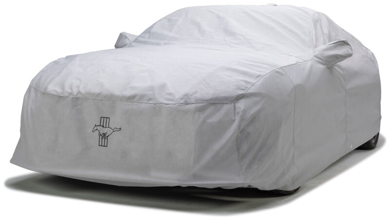 Covercraft 64-68 Ford Mustang Hrdtp 5-Layer Softback All Climate Cover w/ Blk Mustang Tri-Bar Logo
