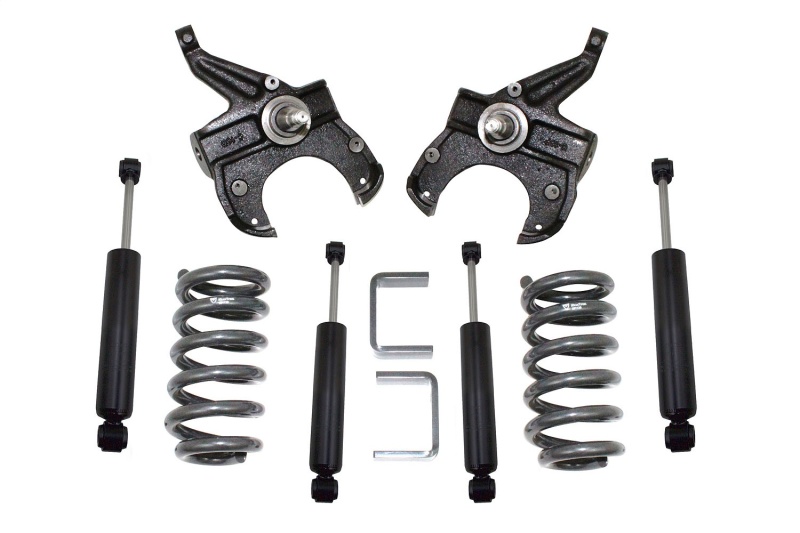 MaxTrac 73-87 Chevrolet C10 2WD 5in/5in Lowering Coil Kit (1.25in Rotor)