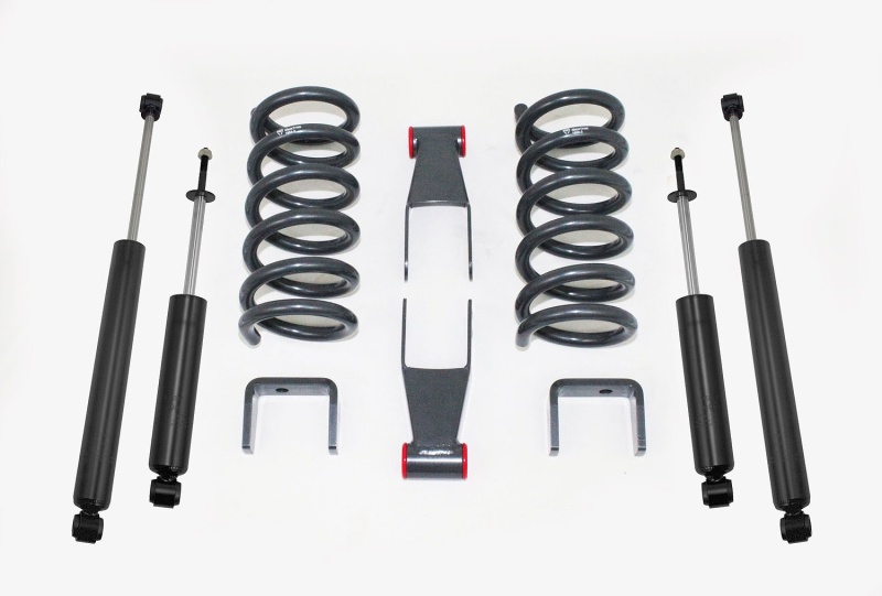 MaxTrac 98-09 Ford Ranger 2WD 6 Cyl (Non StabiliTrak) 2in/3in Lowering Coil Kit
