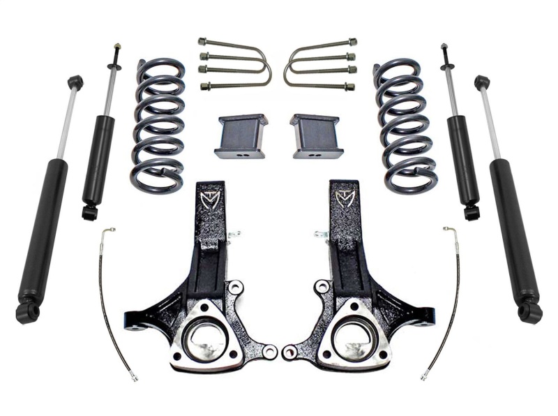 MaxTrac 02-08 Dodge RAM 1500 2WD 5.7L V8 Hemi 7in/4in MaxPro Spindle Lift Kit w/MaxTrac Shocks