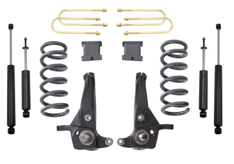 MaxTrac 01-09 Ford Ranger 2WD 4 Cyl w/Coil Susp. (Non Stabilitrak) 6in/3in Spindle Lift Kit