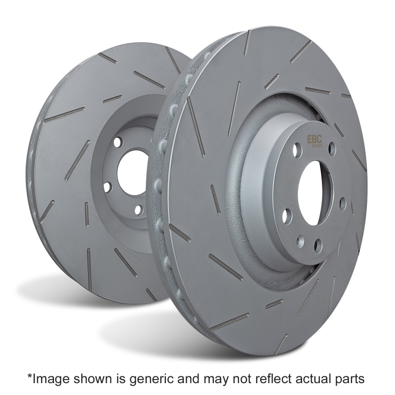 EBC 14+ Porsche Macan Front USR Slotted Rotors