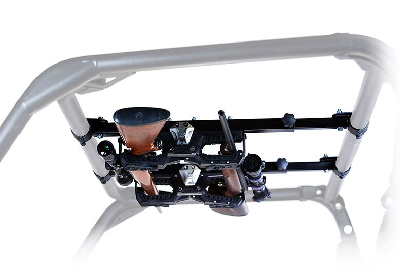 Seizmik 01+ A Cat/ Hon/JD/ Kaw/ Pol/ Suz/ Yam UTV OHGR 2 Gun Rack 1.75 in.