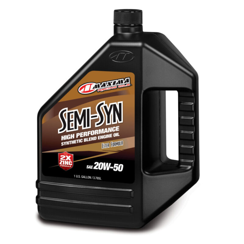 Maxima Performance Auto Semi-Syn Synthetic Blend 20W50 Engine Oil - 5 Gallon