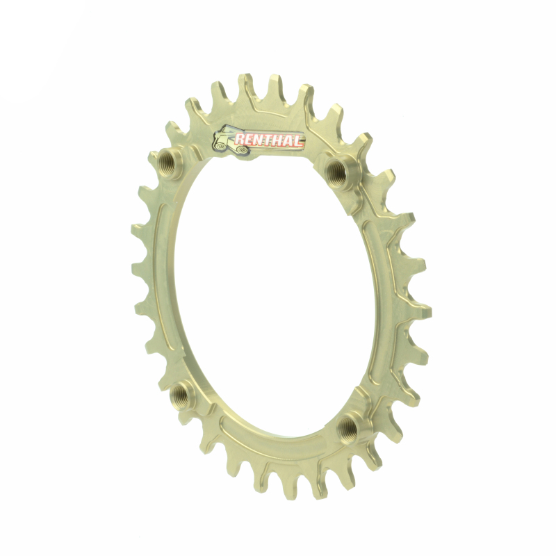 Renthal 1XR Chainring 104 mm. BCD 30T - Hard Anodized Aluminum Gold