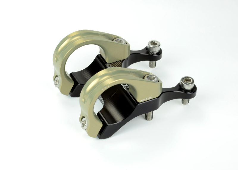 Renthal Integra II Stem. 50 mm. x 0 mm. - Aluminum Gold/Black