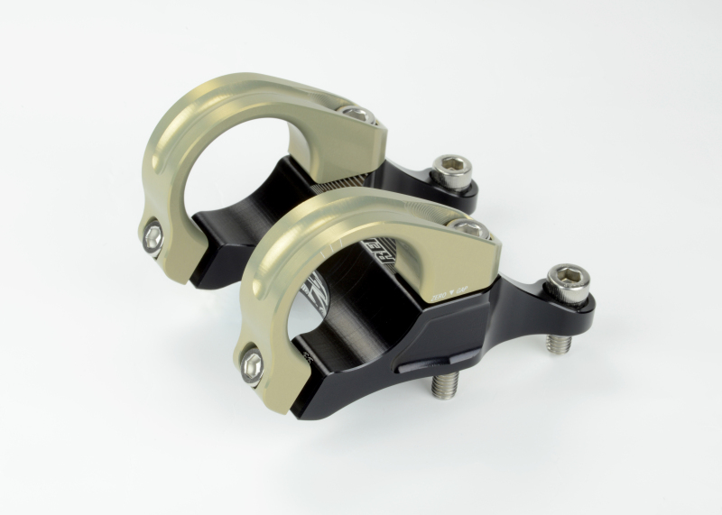 Renthal Integra II Stem. 50 mm. x 10 mm. - Aluminum Gold/Black