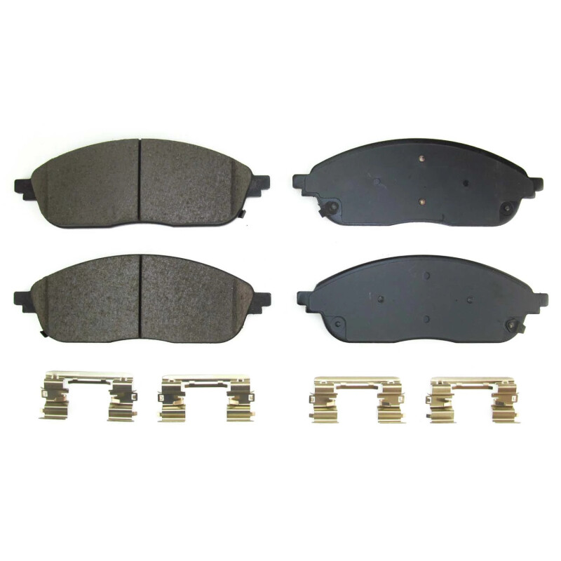 PowerStop - Z17 Low-Dust Ceramic Brake Pads with Hardware