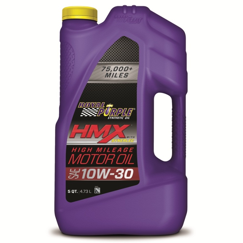 Royal Purple HMX Premium Synthetic High Mileage 10W30 Motor Oil - 5 Quart