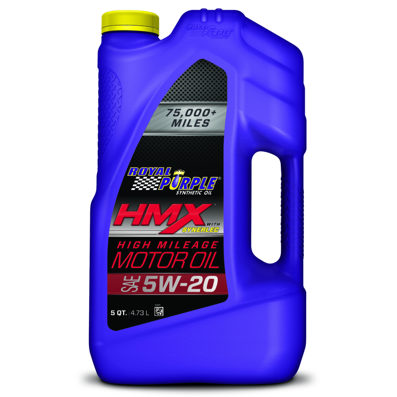 Royal Purple HMX Premium Synthetic High Mileage 5W20 Motor Oil - 5 Quart