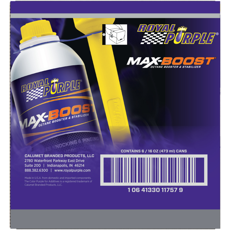Royal Purple Max-Boost Octane Booster - 16oz (Case of 6)