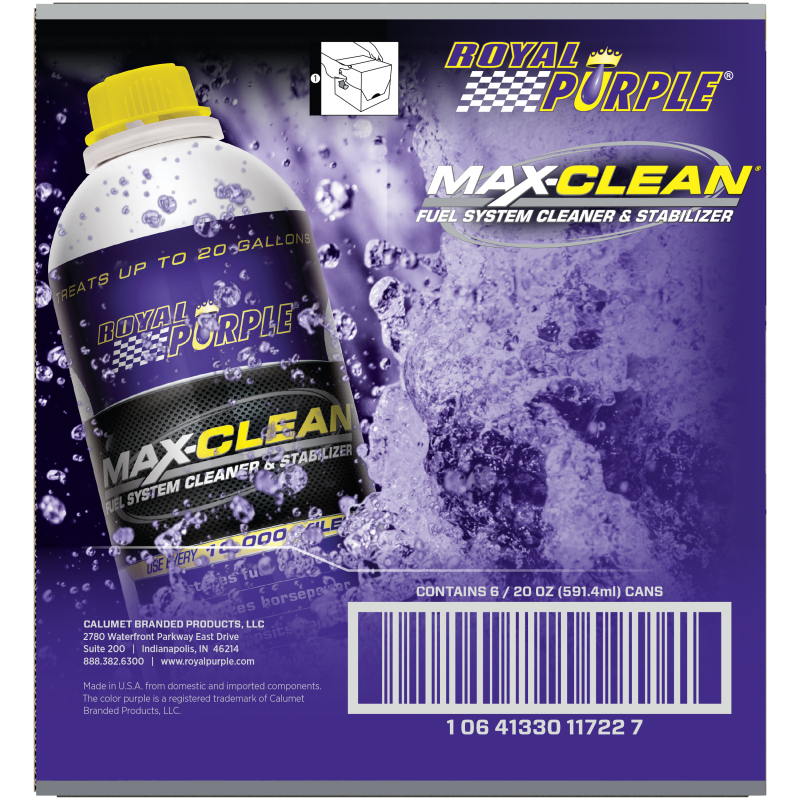 Royal Purple Max-Clean Fuel System Cleaner & Stabilizer - 20oz
