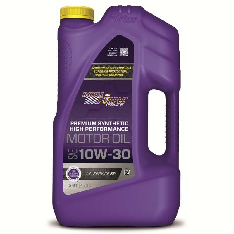 Royal Purple Premium Synthetic High Performance Multi-Grade 10W30 Motor Oil - 5 Quart