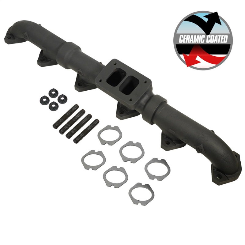 BD Diesel 93-98 Caterpillar 3406E / 99-03 C15 Non-Acert CAT T6 Ceramic Coated Exhaust Manifold