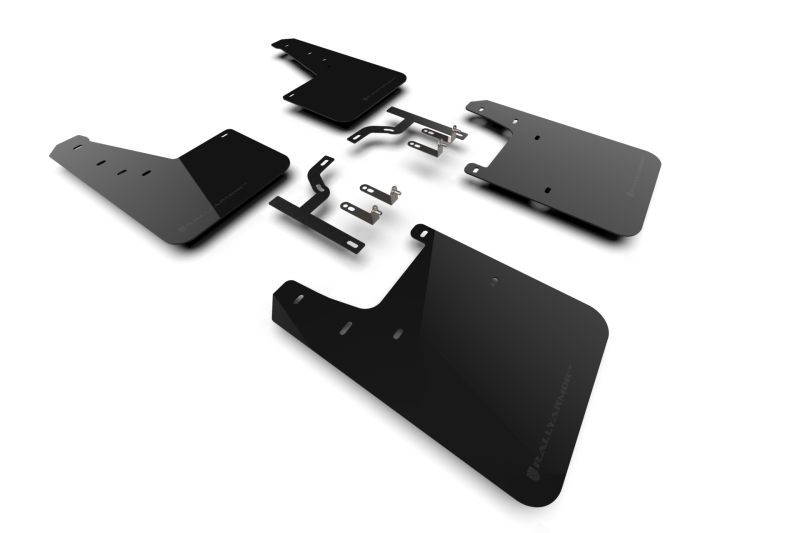 Rally Armor 23-26 Toyota Sequoia Black UR Mud Flap w/ Metallic Black Logo