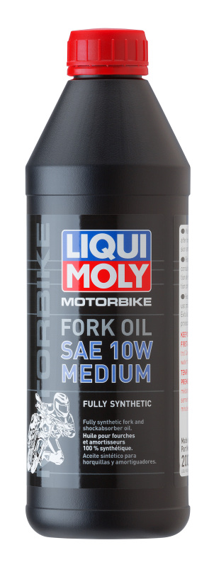 LIQUI MOLY 1L Motorbike Fork Oil SAE 10W Medium