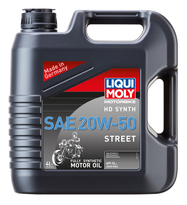 LIQUI MOLY 4L Motorbike HD Synth SAE 20W50 Street