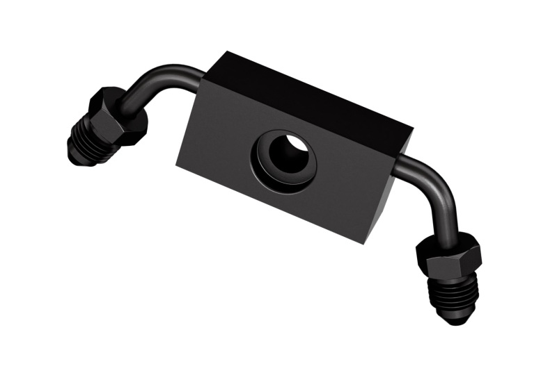 Goodridge 12-17 Harley-Davidson Dyna Models Front ABS Manifold (Single Disc)