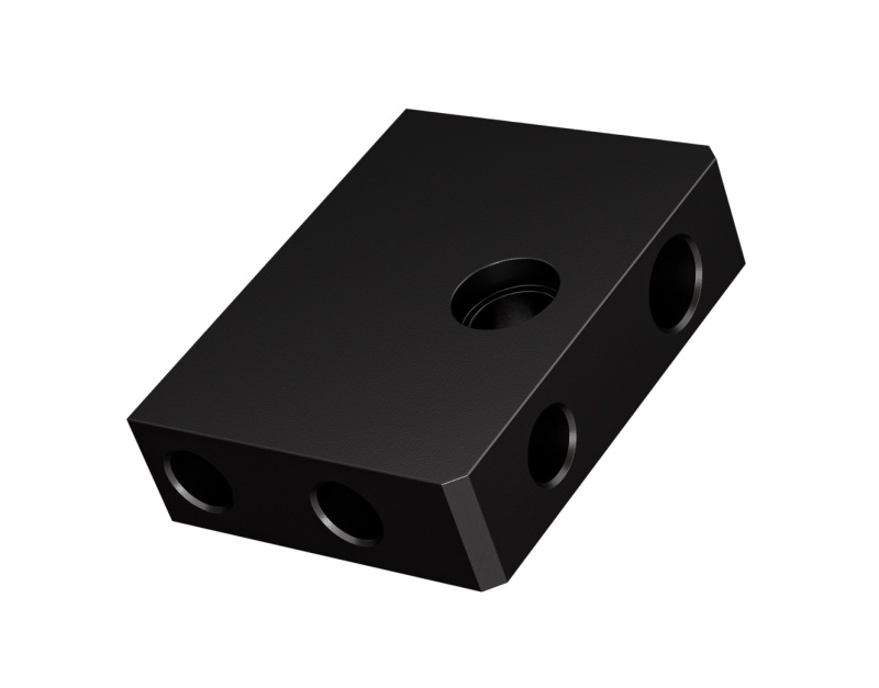 Goodridge 12-17 Harley-Davidson Dyna Models Front ABS Manifold (Dual Disc)