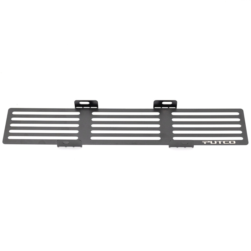 Putco 23-24 Ford F250/F350 Super Duty Bar Design Bumper Grille Inserts - Black Powdercoated