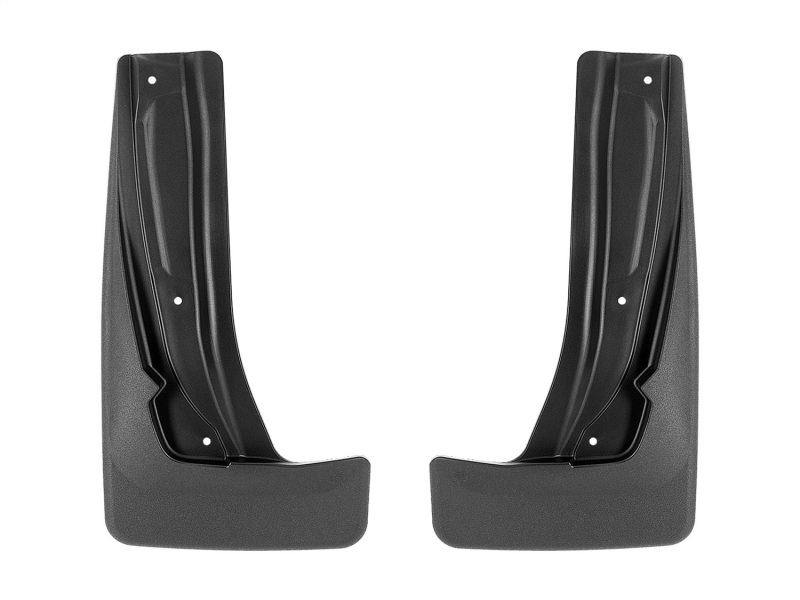 WeatherTech 23-24 Honda HR-V (Models w/o Side Lower Trim or FF) No Drill Front MudFlaps Black