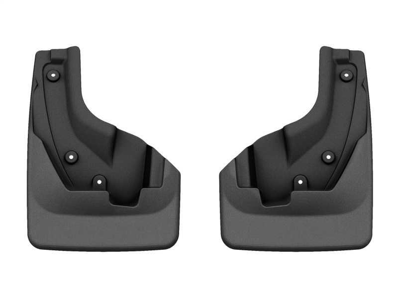 WeatherTech 22-24 Subaru Forester Incl. Wilderness No Drill Front MudFlaps - Black