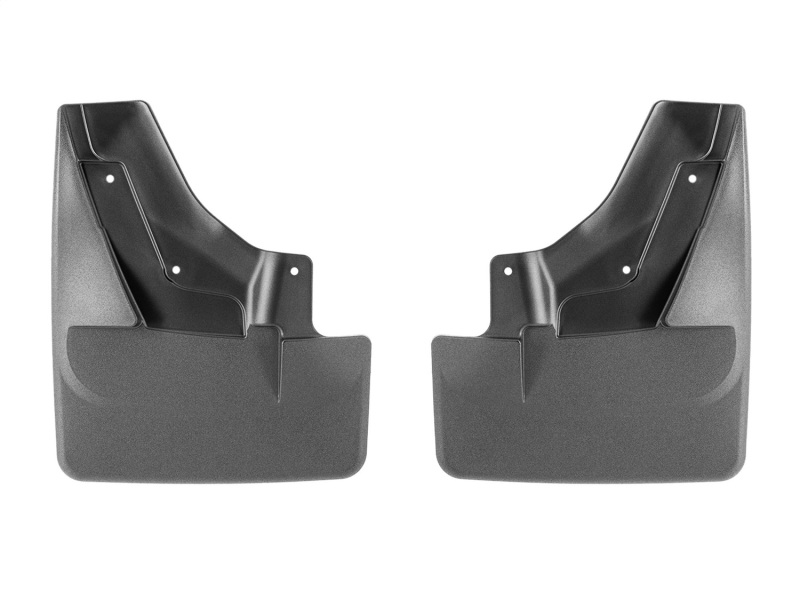 WeatherTech 21-24 Cadillac Escalade (Incl. ESV) w/Stationary Assist Steps No Drill MudFlaps - Black