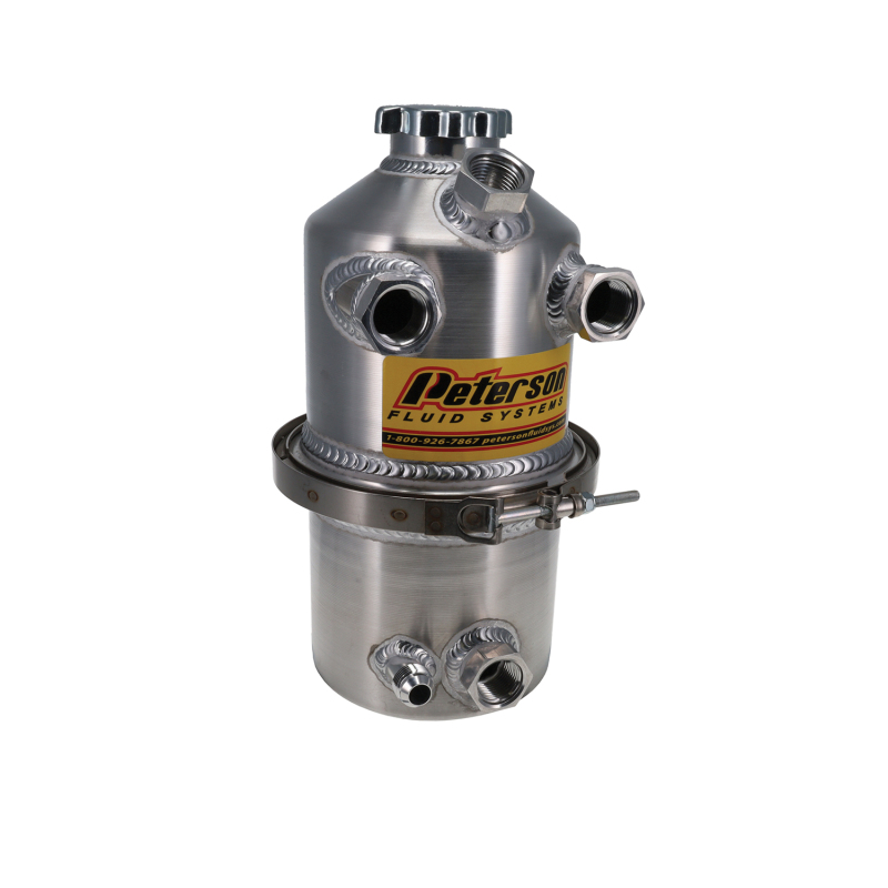 Peterson Fluid Systems Oil Tank 1.5 Gallon Dual In Female