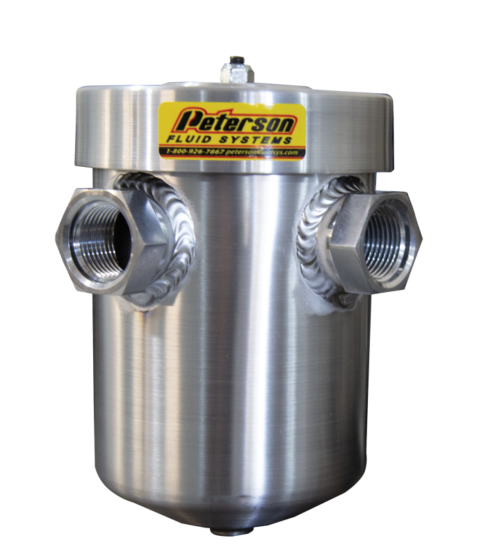 Peterson Fluid Systems Breather Can -12AN Ports