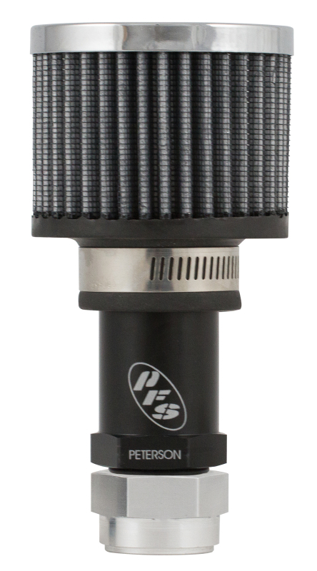 Peterson Fluid Systems Breather Screw-In -12AN w/ Filter