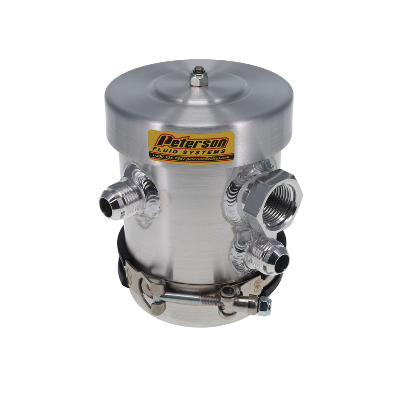 Peterson Fluid Systems Sealed Breather Can 2 x -10