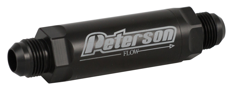 Peterson Fluid Systems Scavenge Filter -8AN Inline