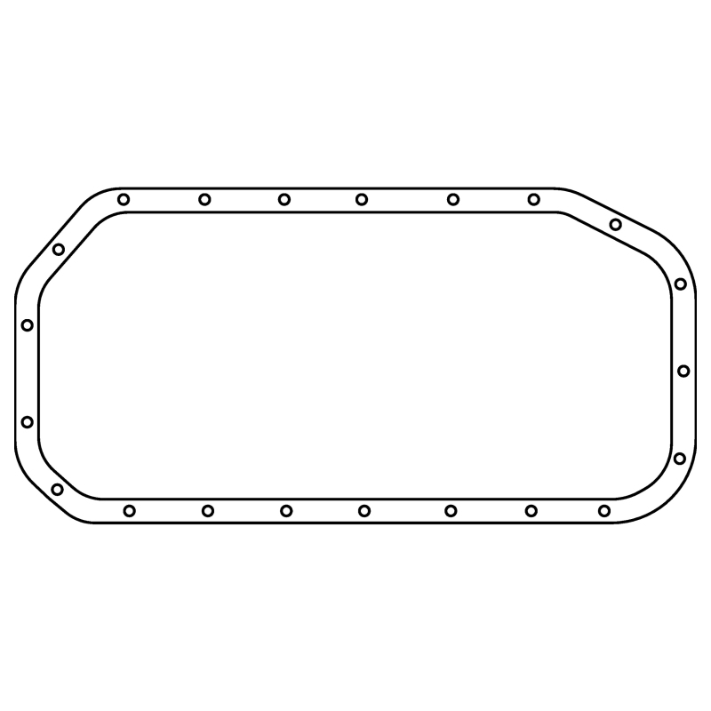 Cometic Gasket BMW M10B18/M10B20/S14B20 .062in Fiber Oil Pan Gasket - Upper