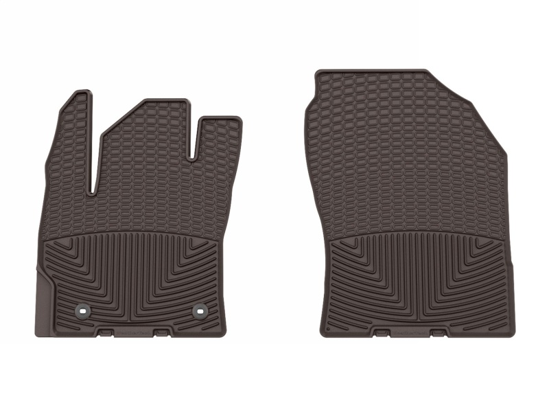 WeatherTech 22-24 Toyota Corolla Cross (Incl. 23-24 Hybrid) Front All-Weather Floor Mats - Cocoa