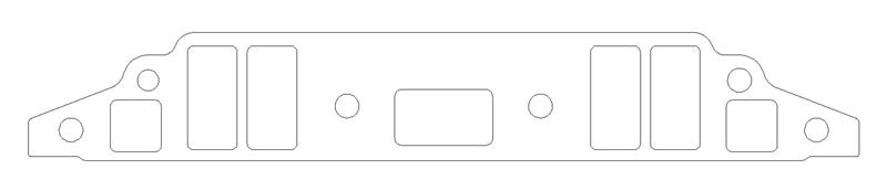 Cometic Buick 400/430 BB V8 .060in Fiber Intake Mani Gasket Set-1.172in x 2.453in Rectangle Port