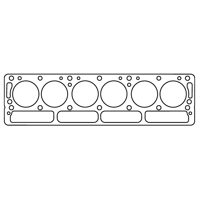 Cometic Triumph 1968-1971 TR6 I6 .020in Copper Cylinder Head Gasket-76mm Bore-Without Recessed Block