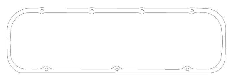 Cometic Chevrolet Mark-IV Big Block V8 .188in Fiber Valve Cover Gasket - Fits Brodix Big Brodie Head