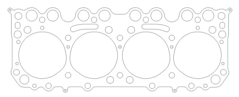 Cometic Oldsmobile 370/371 Gen1 Rocket V8 .040in MLS Cyl Head Gasket-4.190in Bore-J2 Golden Rocket
