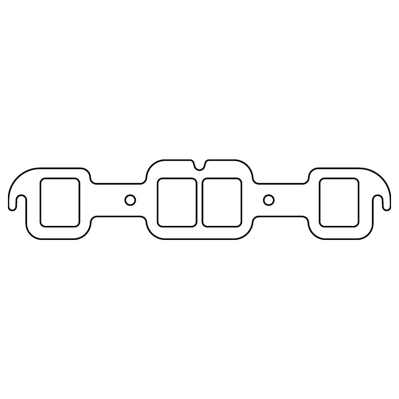 Cometic Oldsmobile 400/425/455 .094in HTG Exhaust Gasket Set - 1.920in x 1.550in Rectangular Ports