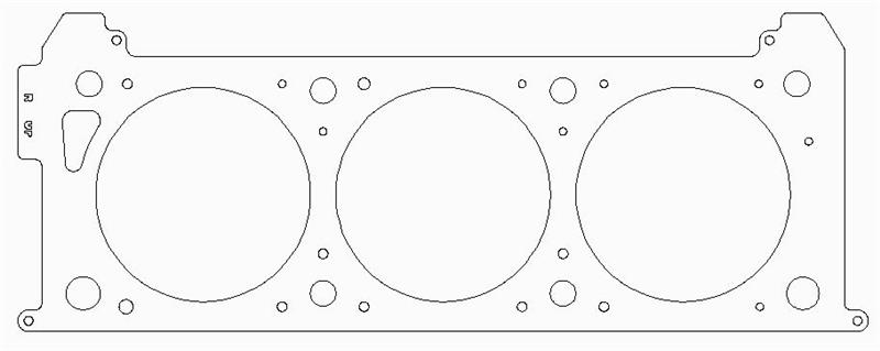 Cometic GM LGD/LZ4/LZ8/LZ9/LZE/LZG High Value .051in MLS Cylinder Head Gasket - 101mm Bore - RHS