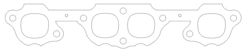 Cometic GM SB2.2 Small Block V8 .065in MLS Exhaust Manifold Gasket Set - 1.500in x 1.600in Ports