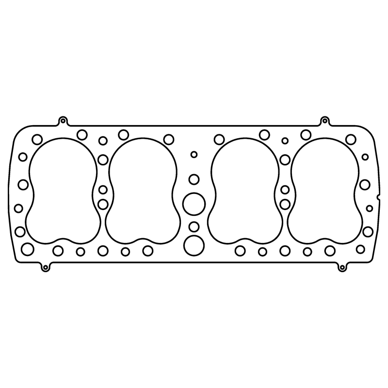 Cometic Ford 239 Flathead V8 .060in MLS Cylinder Head Gasket - 3.375in Bore - 24 Stud - 59A