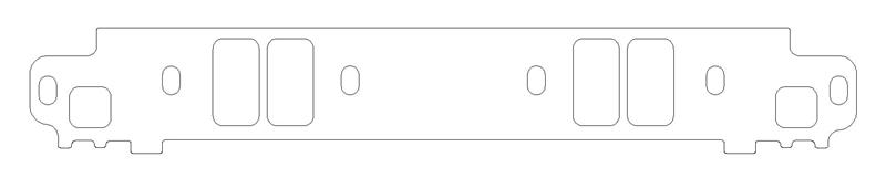 Cometic Chrysler Magnum V8 .047in Fiber Intake Manifold Gasket Set - 1.140in x 2.150in Port